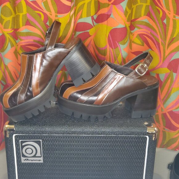 Jeffrey Campbell Kulture-S Slingback Clogs, size 9 - Picture 2 of 5